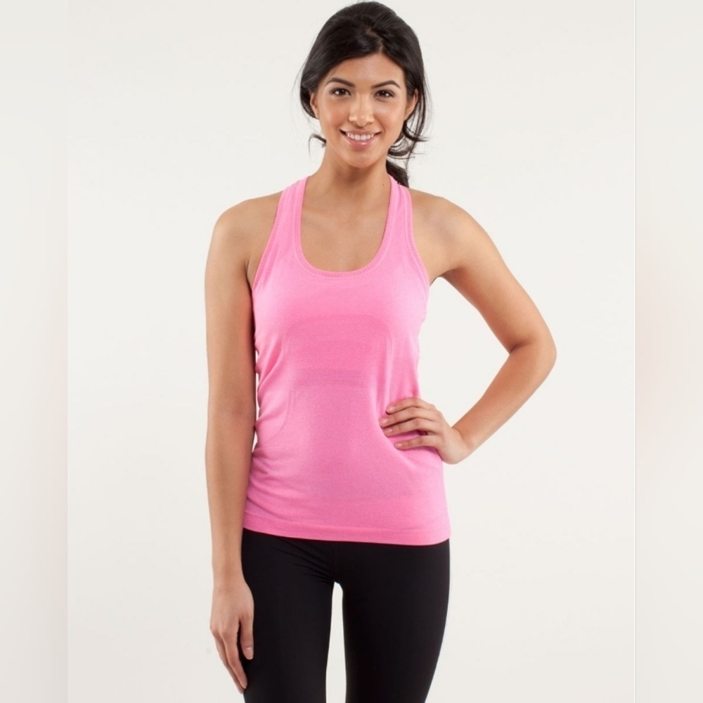 Lululemon Run: Swiftly Tech Racerback *Shortcut Pinkelicious Size 6
